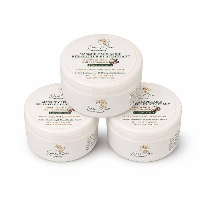 Masque capillaire réparateur et stimulant