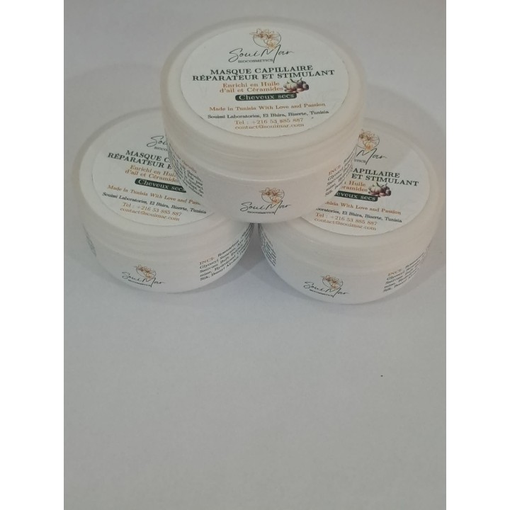 Masque capillaire réparateur et stimulant
