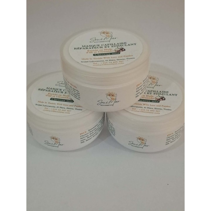 Masque capillaire réparateur et stimulant